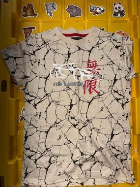 No Limits Kids' Graphic Tee - White/Black with Red Accent